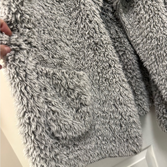 George Women's Gray Teddy Jacket - Picture 2 of 4